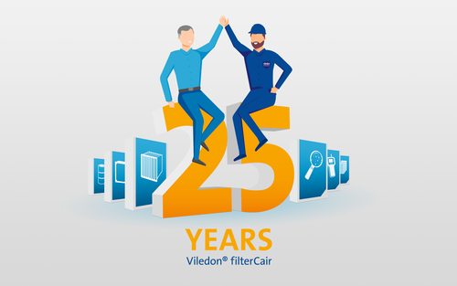 25 Years Viledon filterCair